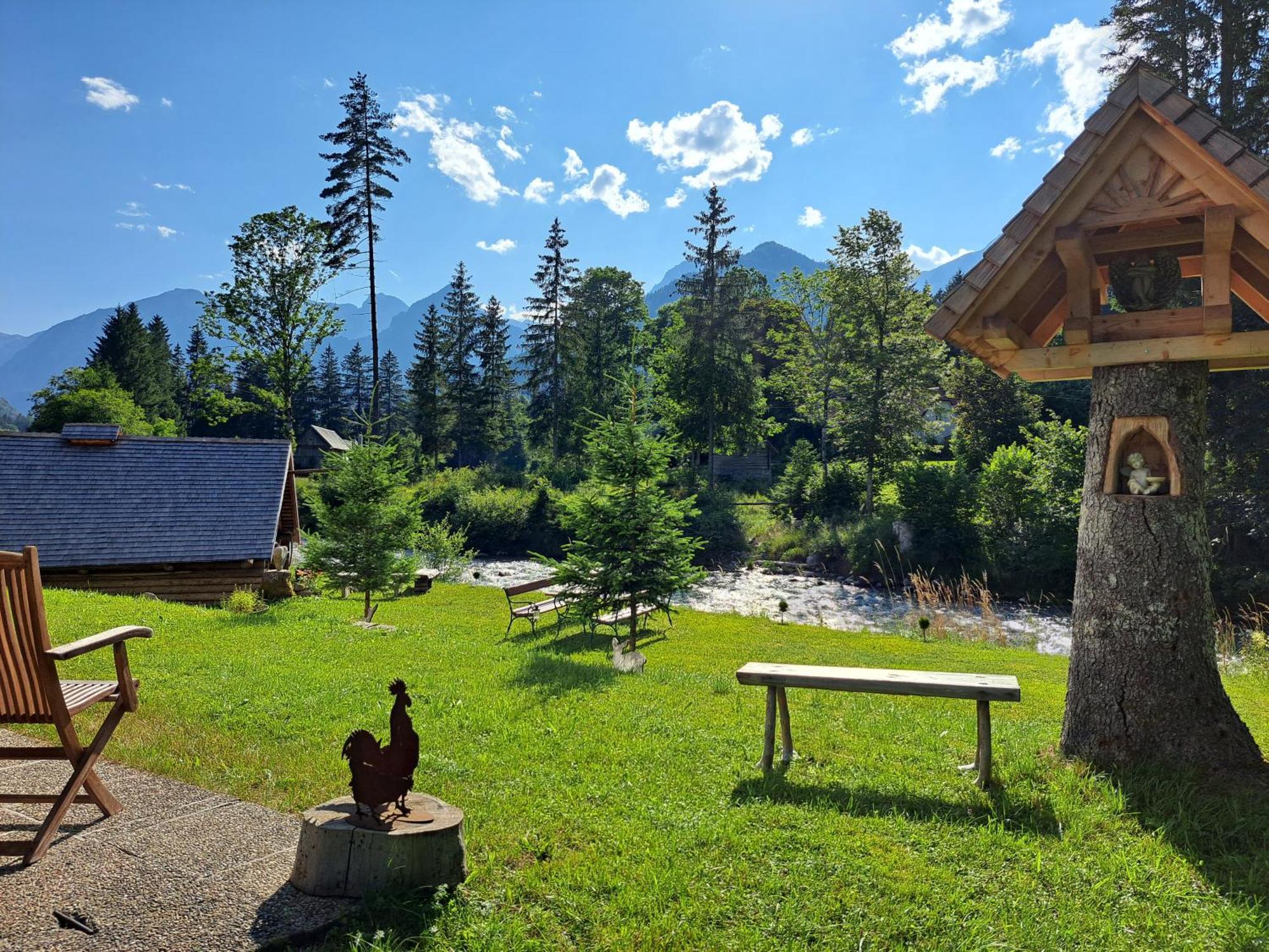 Hotel Garni Landhaus Buertlmair Hinterstoder Buitenkant foto